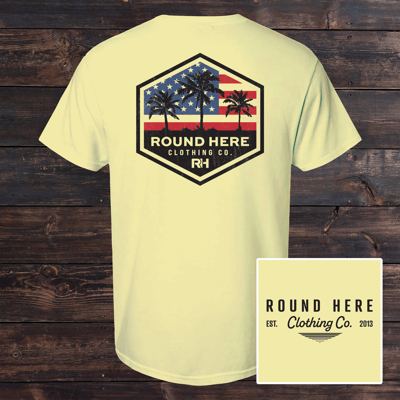 'Round Here Clothing American Paradise