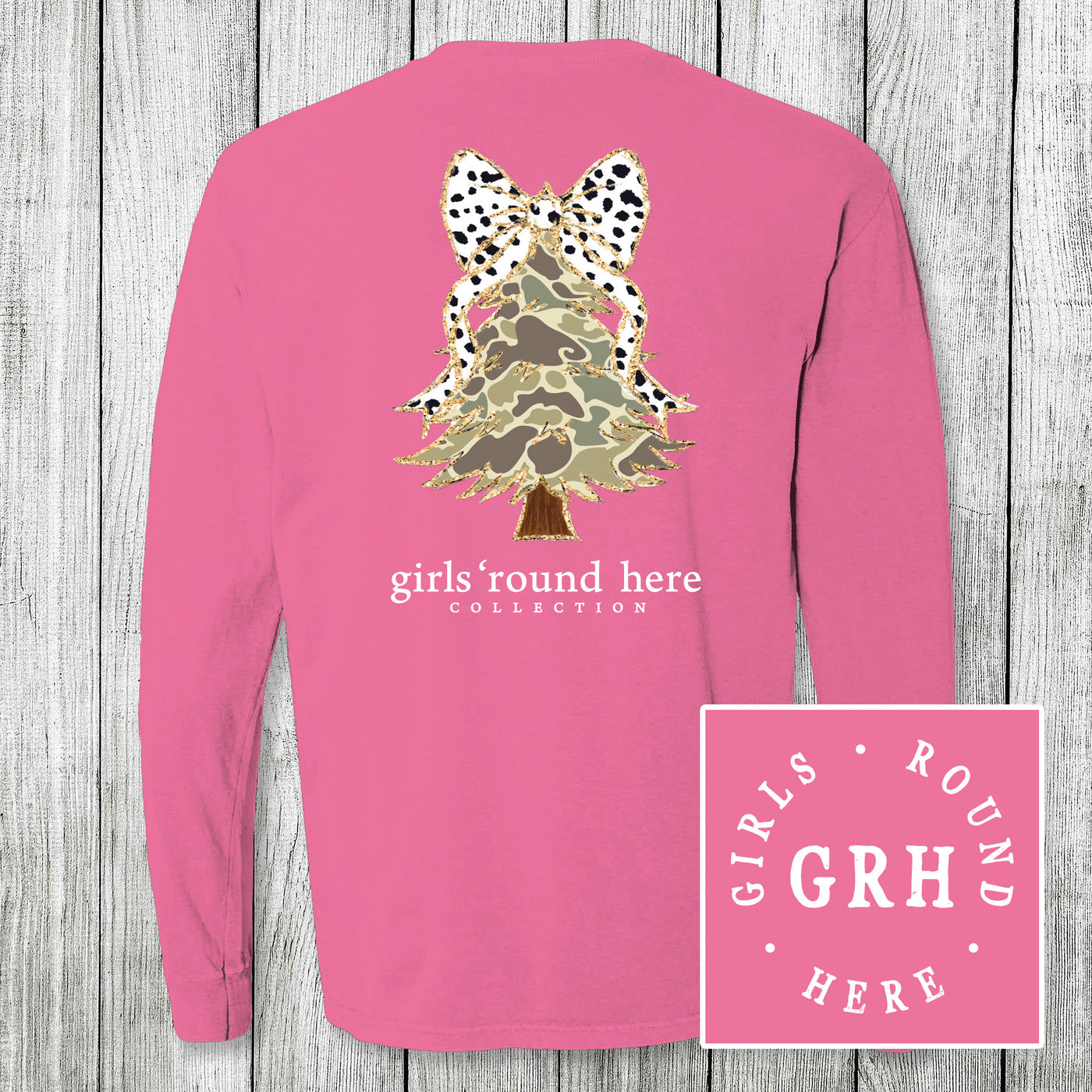 Girls 'Round Here Camo Tree