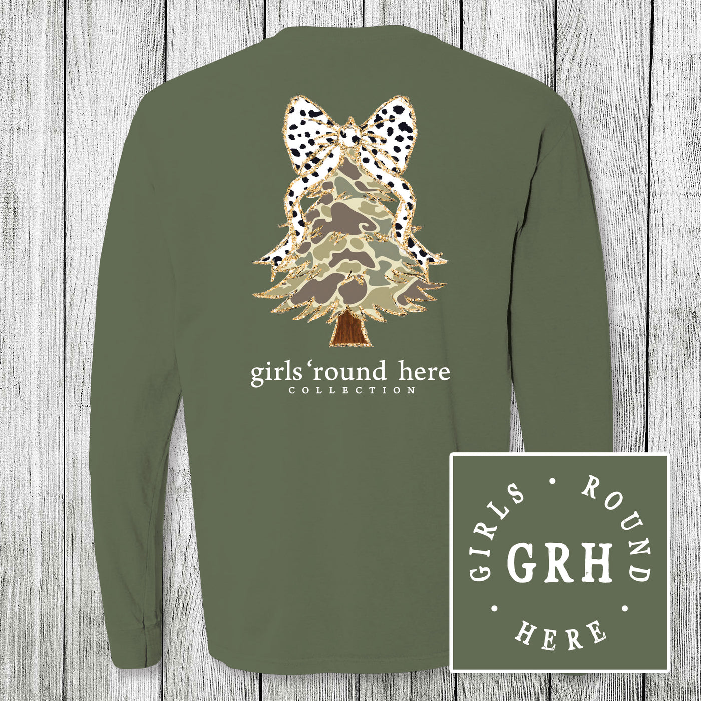 Girls 'Round Here Camo Tree