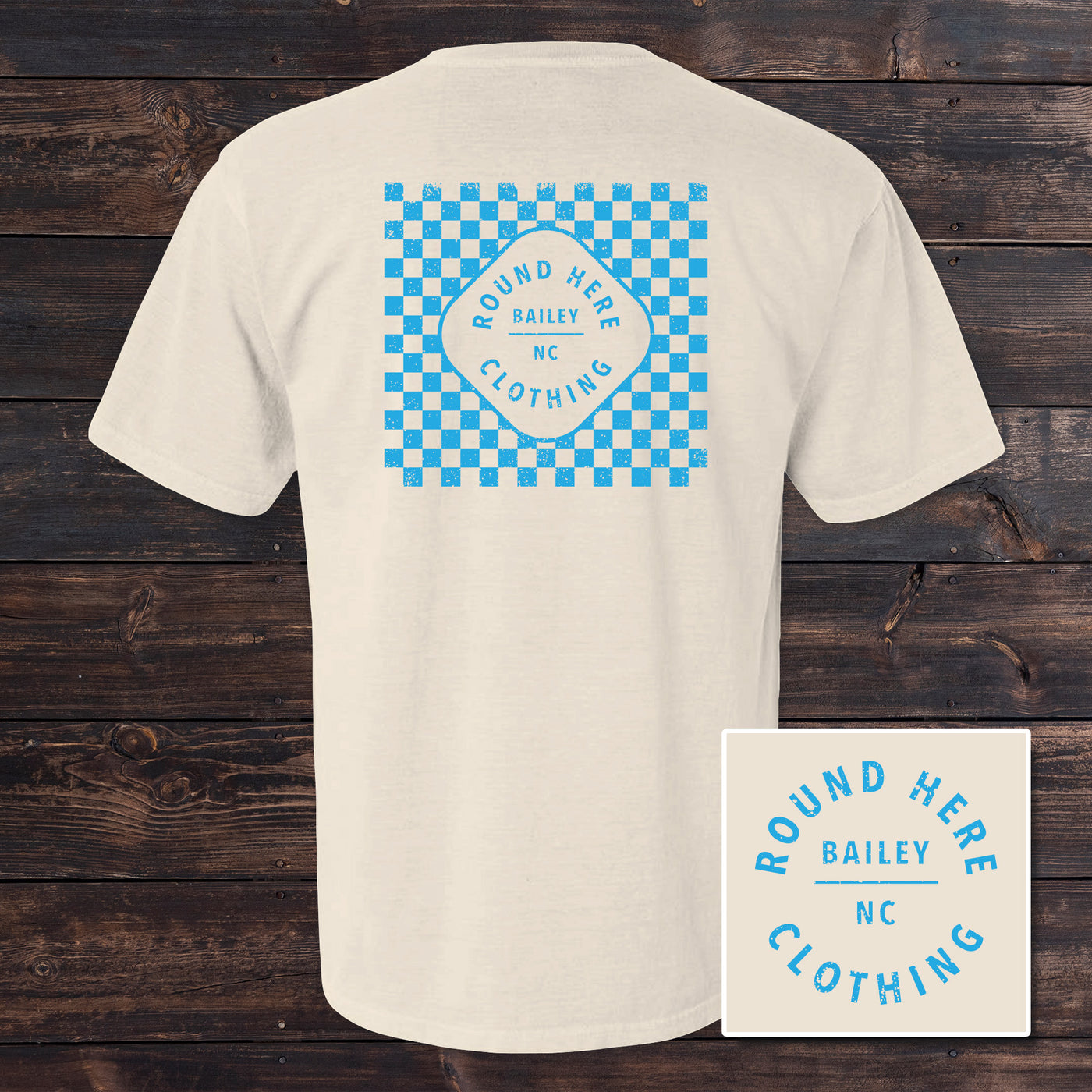 'Round Here Clothing Checkered Vintage