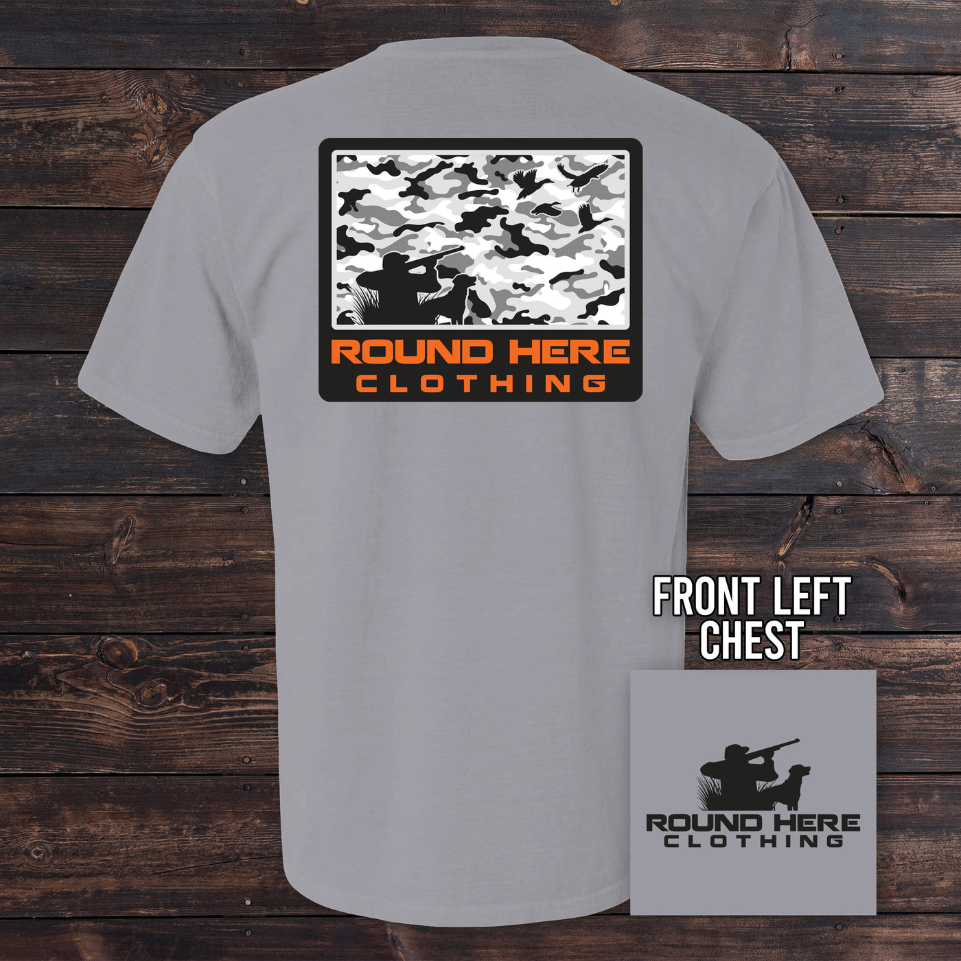 'Round Here Clothing Duck Camo