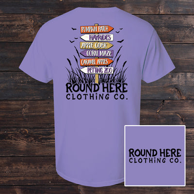 'Round Here Clothing Fall Directions