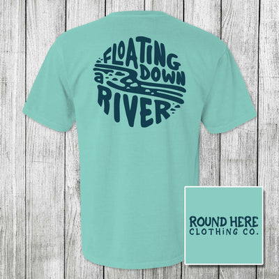 'Round Here Clothing Floating Down a River