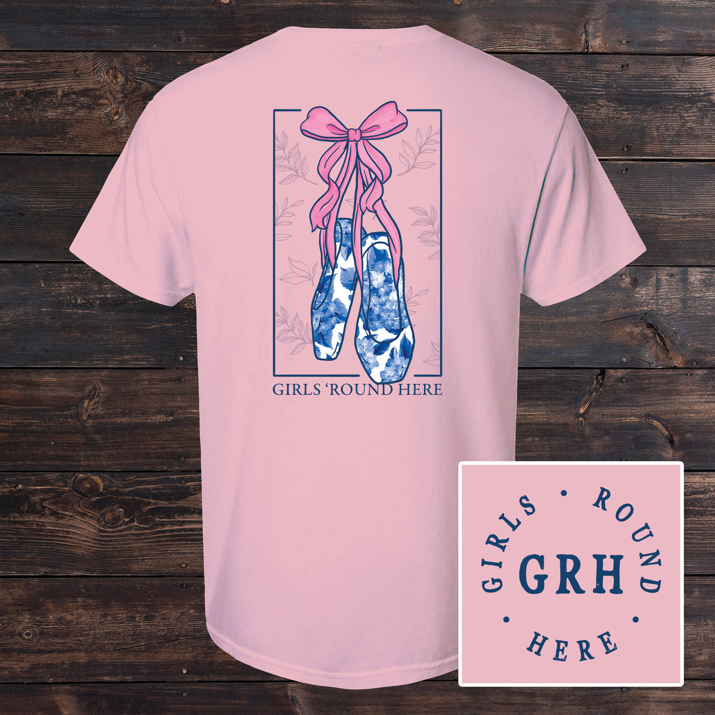 Girls 'Round Here Flower Shoes