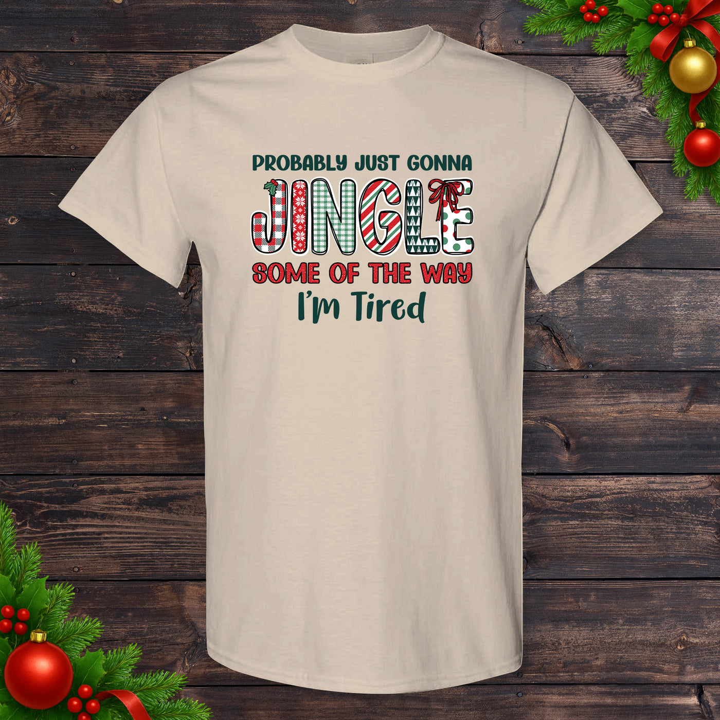 Daydream Tees Jingle Some of the Way