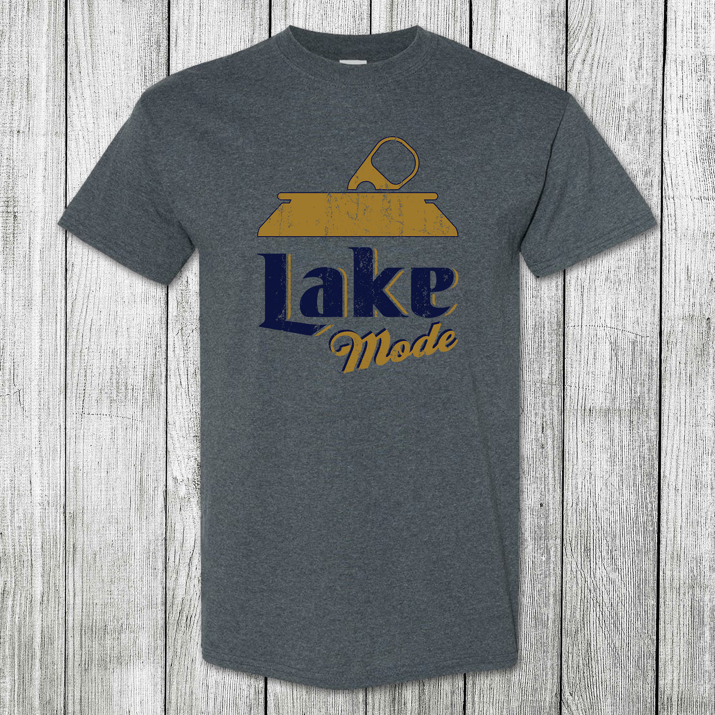Daydream Tees Lake Mode Dark Heather