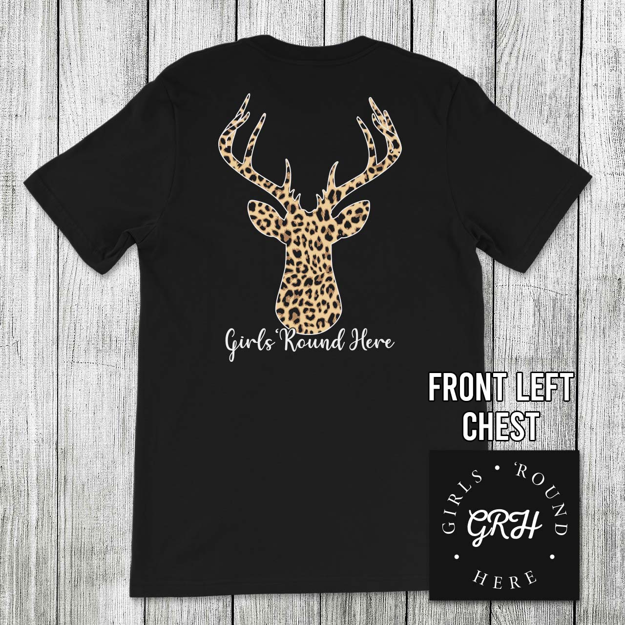 Girls 'Round Here Leopard Buck