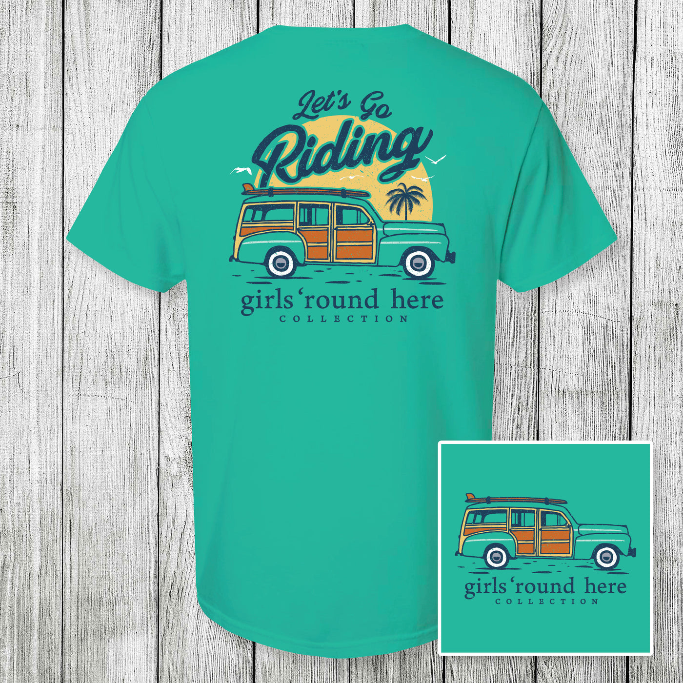 Girls 'Round Here Let's Go Riding