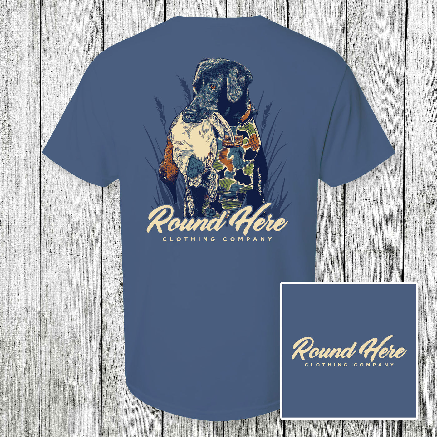 'Round Here Clothing Mallard Retriever