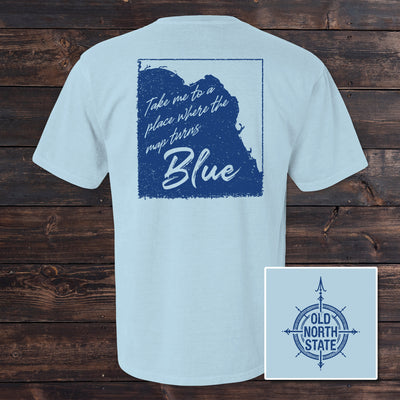 The Old North State - Map Turns Blue FL