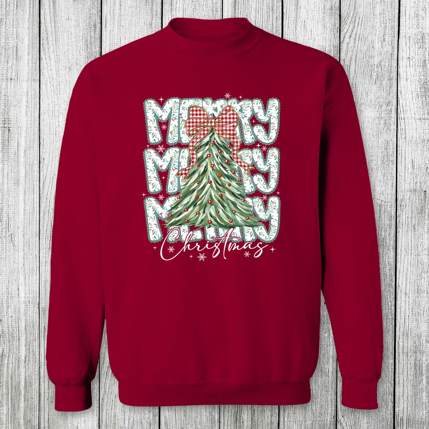 Daydream Tees Merry Christmas Tree