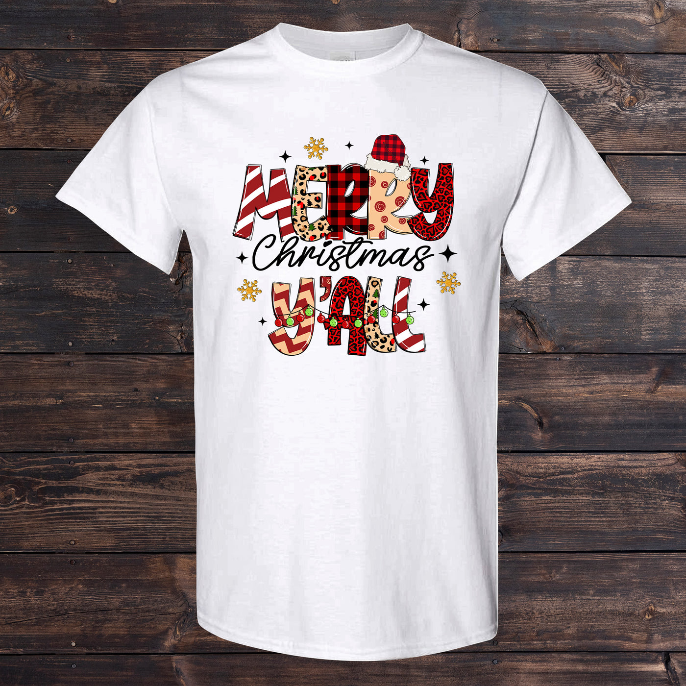 Daydream Tees Merry Christmas Y'all