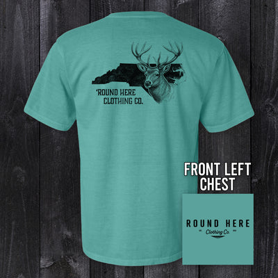 'Round Here Clothing NC Deer