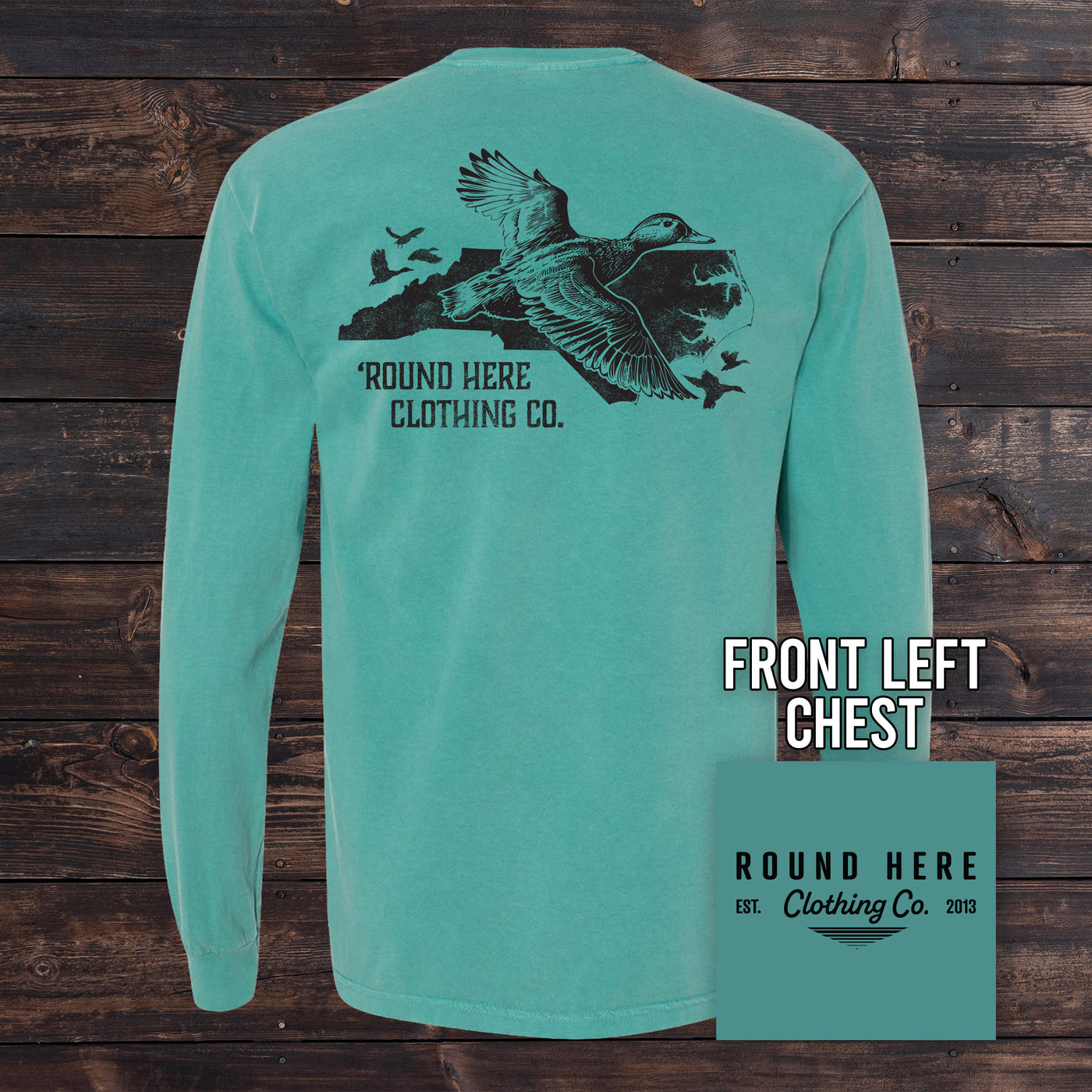 'Round Here Clothing NC Duck