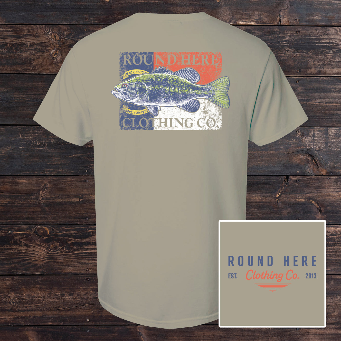 'Round Here Clothing NC Largemouth