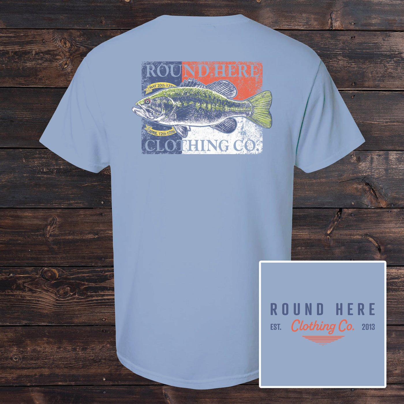 'Round Here Clothing NC Largemouth