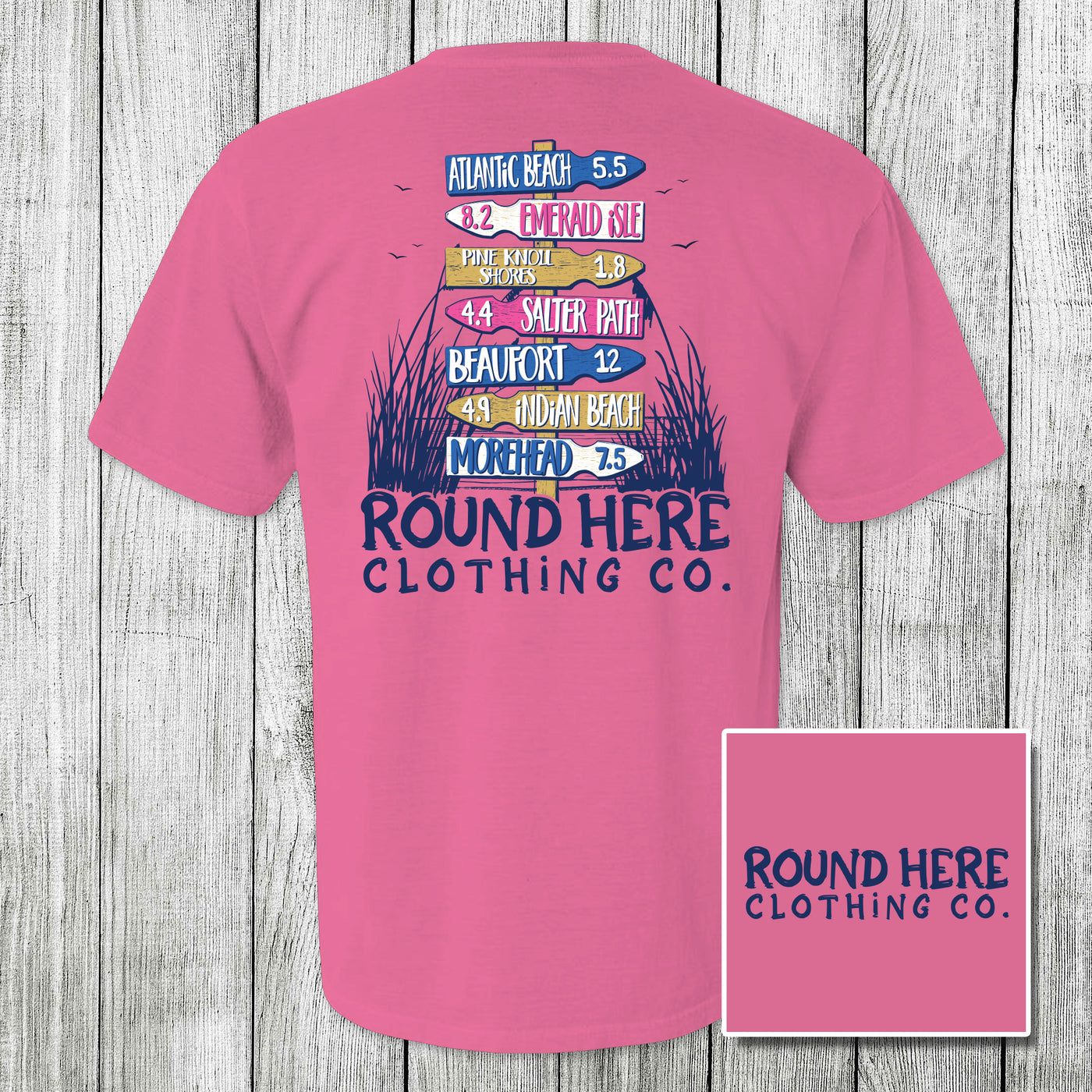 'Round Here Clothing Crystal Coast