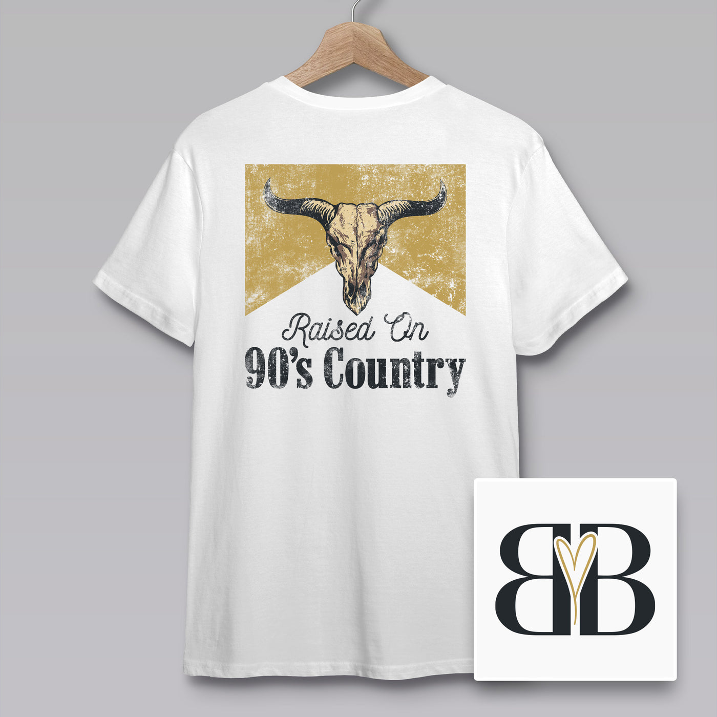 Brooklyn + Bella Raised on 90's Country Music White