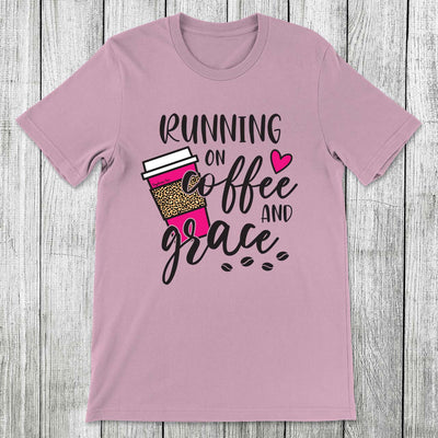 Daydream Tees Running on Coffee and Grace