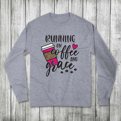 Daydream Tees Running on Coffee and Grace