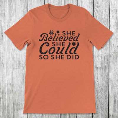Daydream Tees She Believed She Could