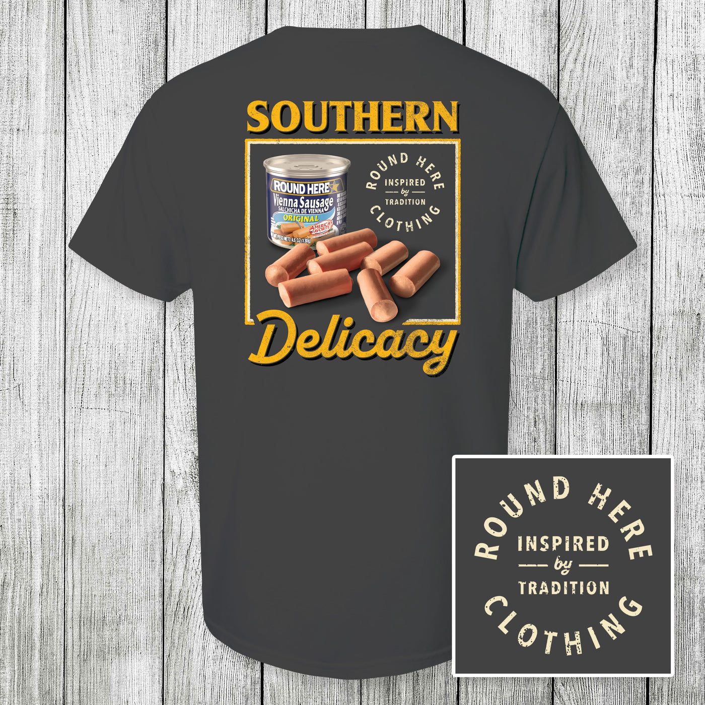'Round Here Clothing Southern Delicacy Vienna Sausage