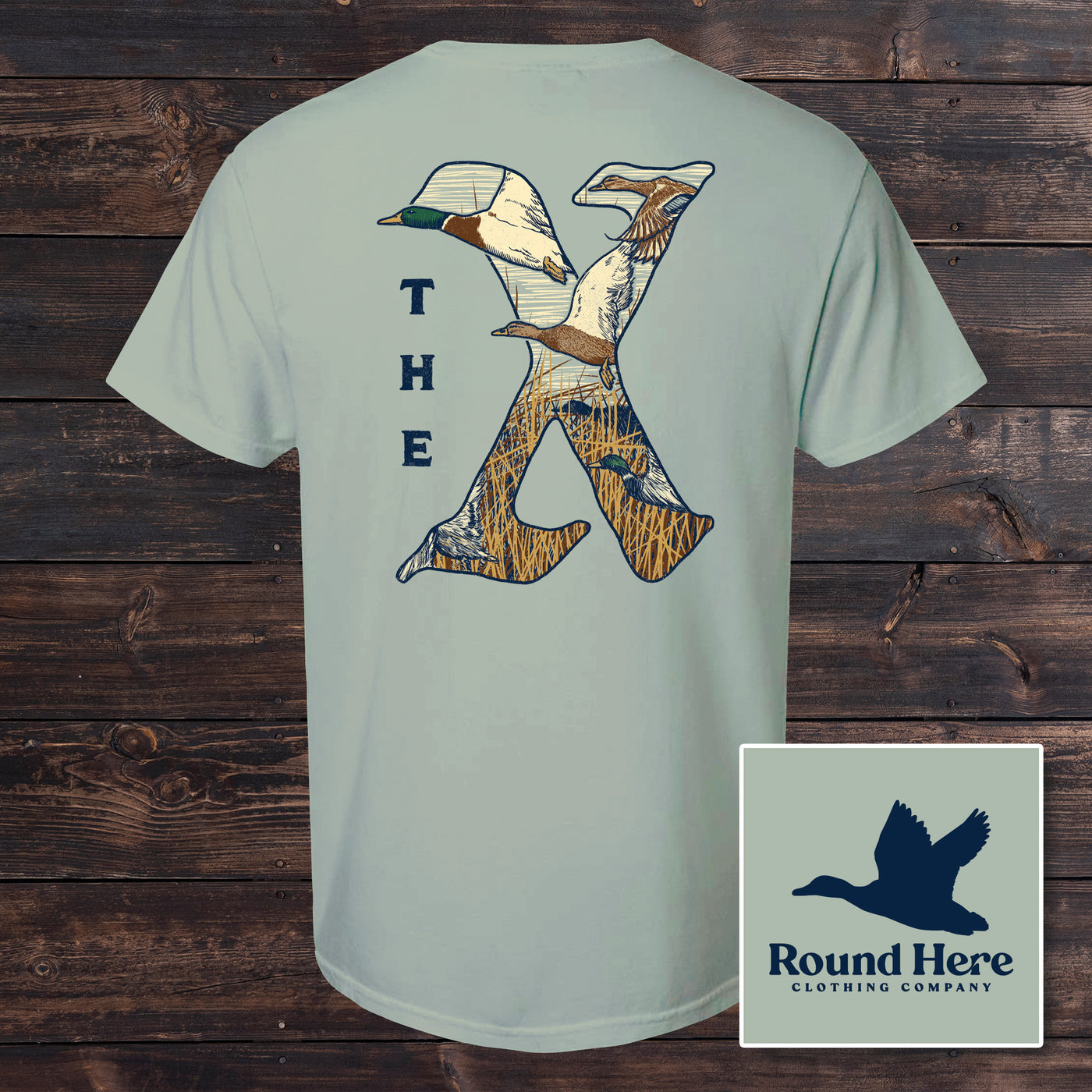 'Round Here Clothing The X