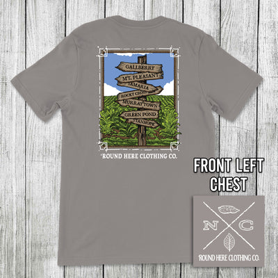 Round Here Clothing Tobacco Crossroads Gallberry