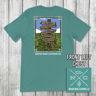 Round Here Clothing Tobacco Crossroads Gallberry