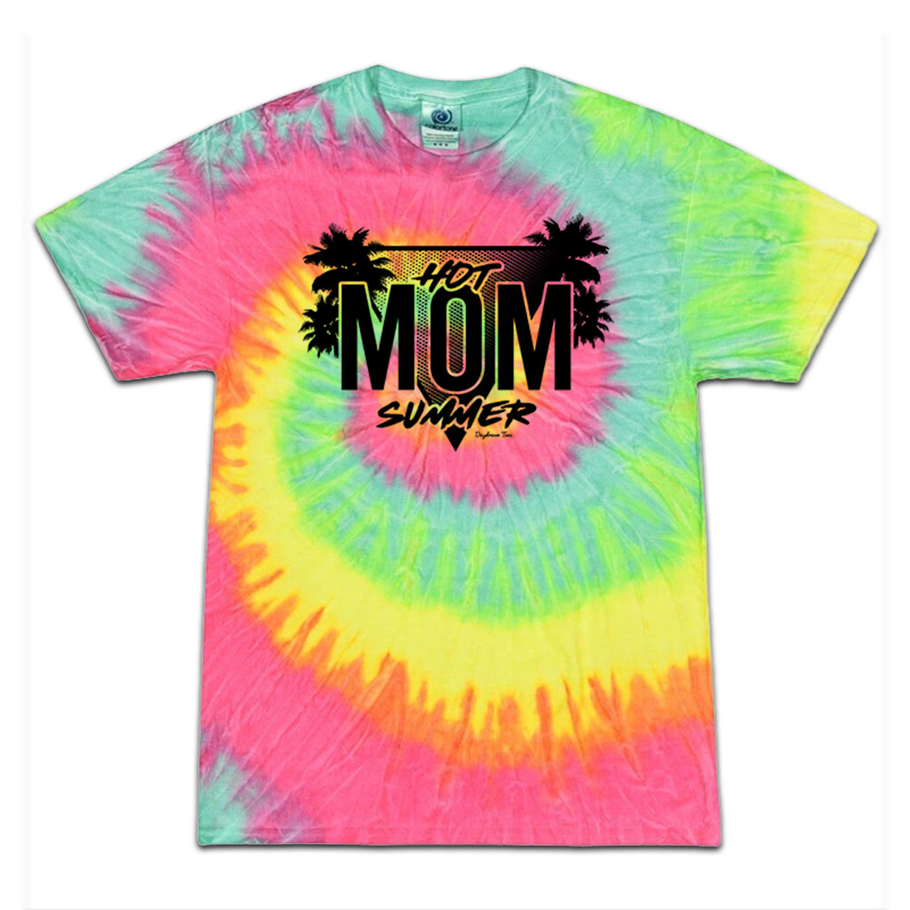 Daydream Tees Hot Mom Summer Tie Dye