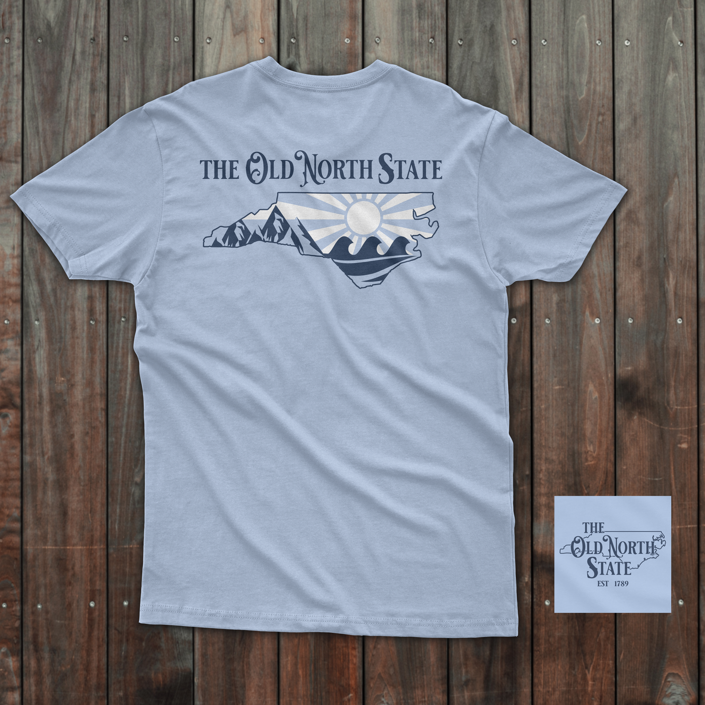 The Old North State - Carolina Blue