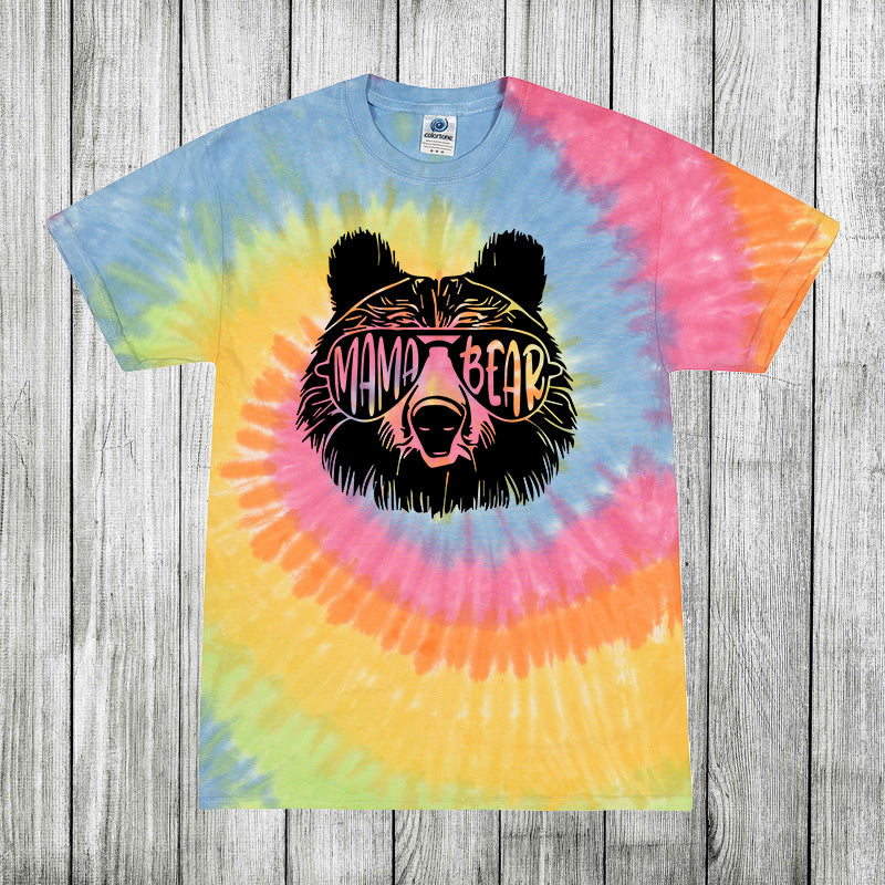 Daydream Tees Mama Bear Tie-Dye