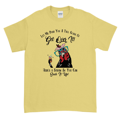 Daydream Tees Let Me Pour You a Tall Glass Cornsilk