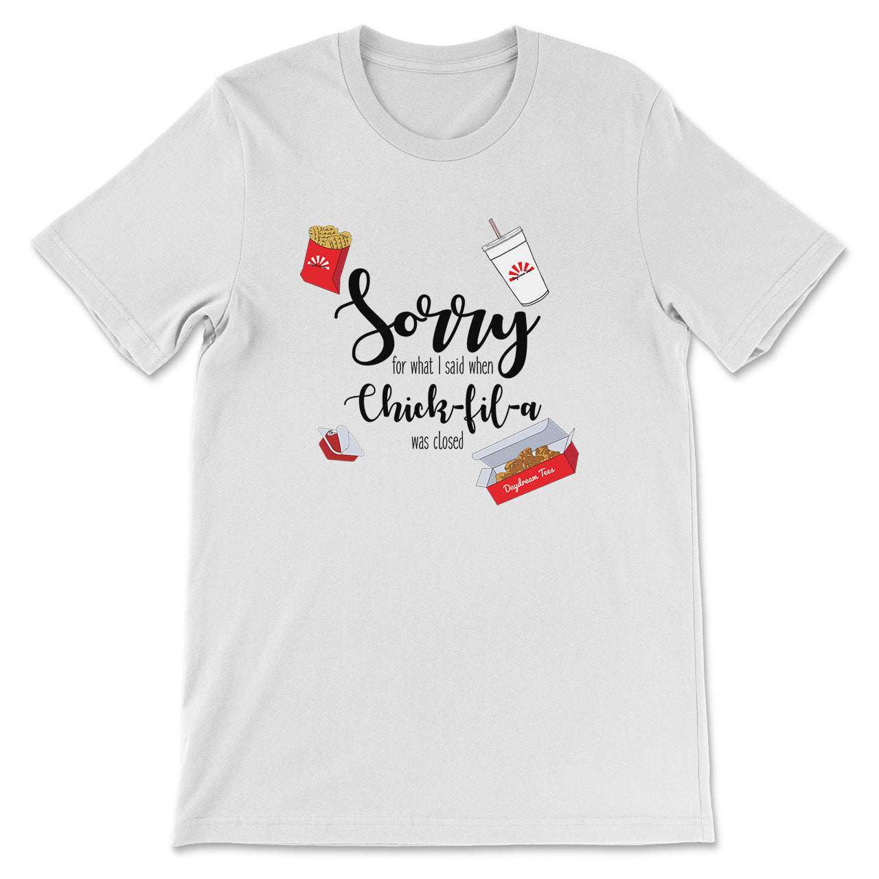 Daydream Tees When C-F-A Was Closed White